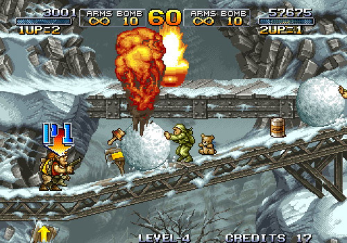 نتيجة بحث الصور عن ‪لعبه Metal Slug 2‬‏